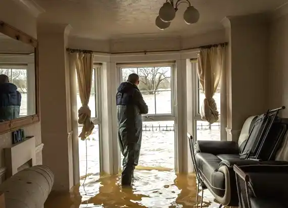 water damage restoration service Garden City